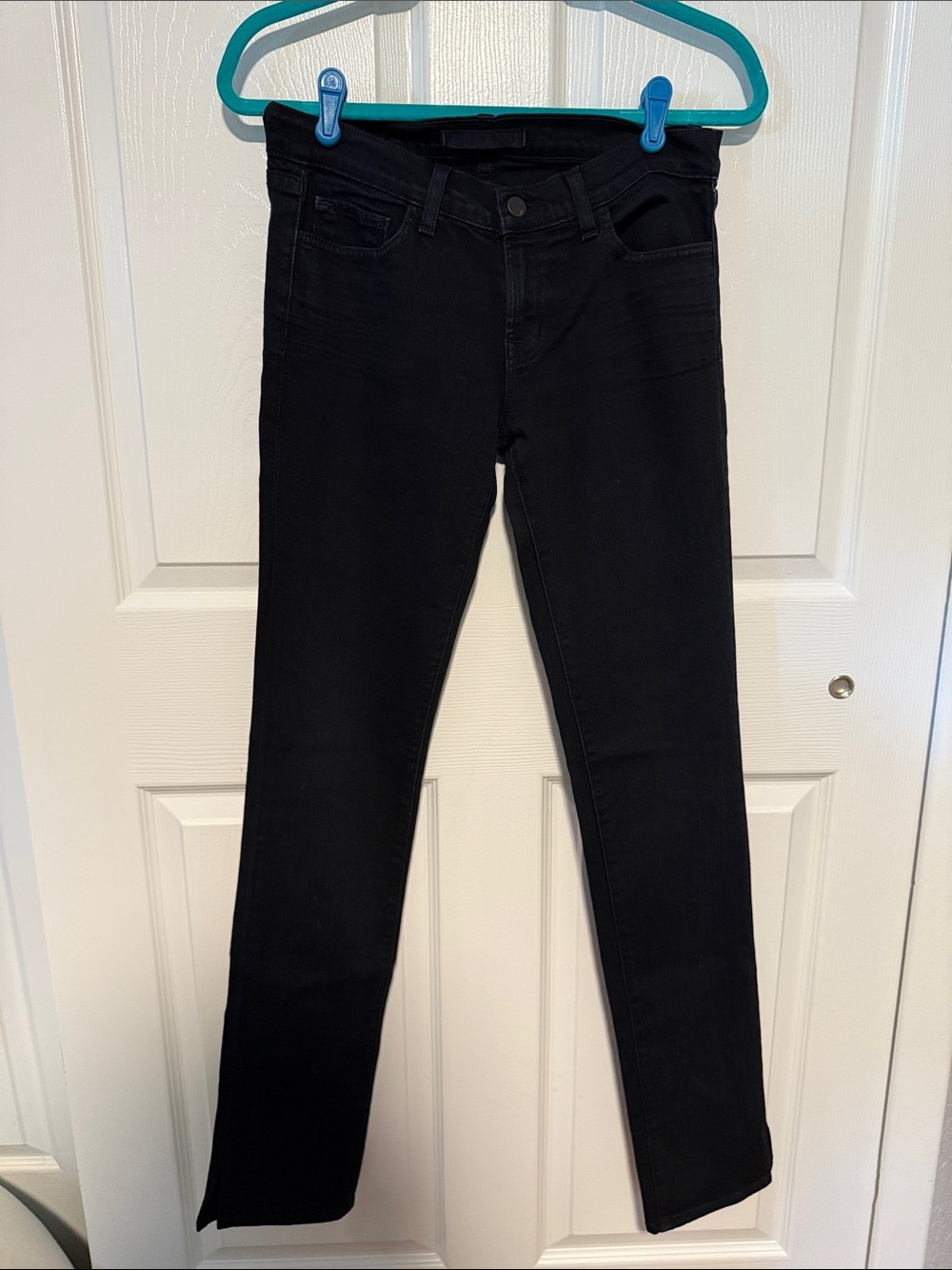 J Brand Black Skinny Jeans - Women's Pencil Leg Split size 28